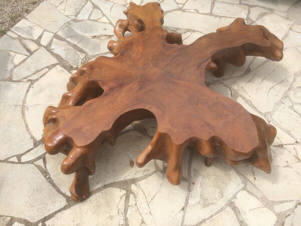 Table basse ''souche d'arbre