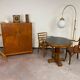 Large Art Deco floor lamp in brass