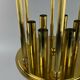 60s 70s XL lamp light ceiling lamp hanging lamp design brass 60s 70s