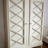 Carved wooden cabinet