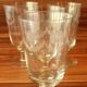 4 Antique engraved goblets - wine glasses