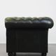 Green English Vintage Chesterfield Club Chair