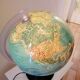 Luminous earth globe