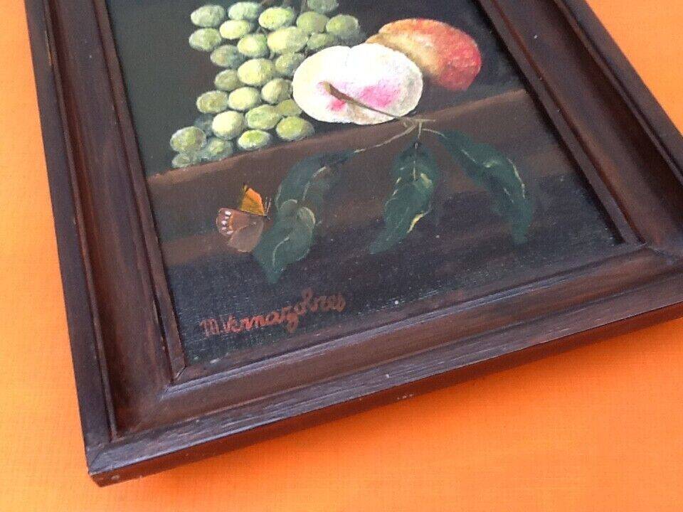 Painting Oil on canvas “still life with fruits”