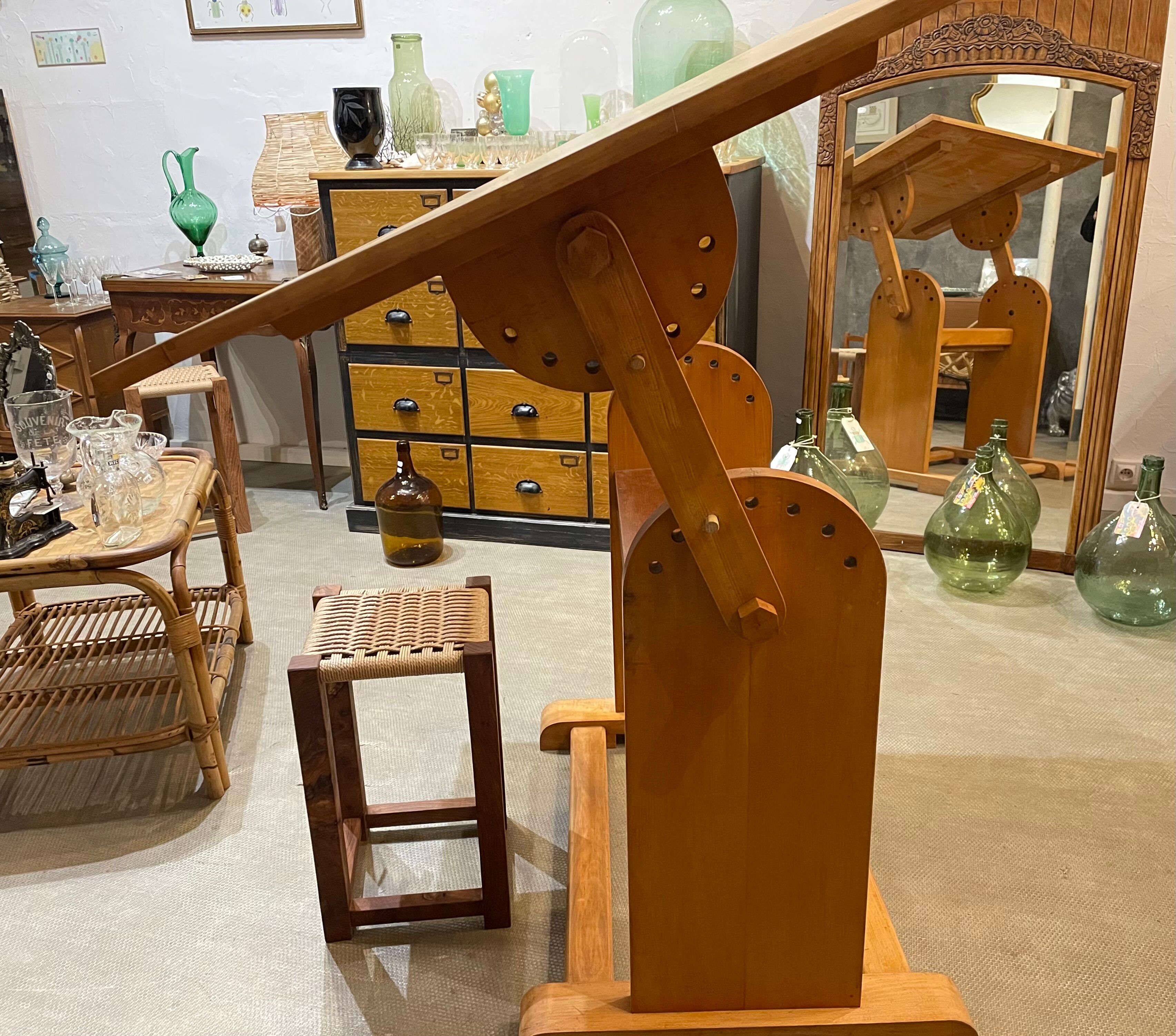 Vintage architect's table