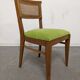 Paire de chaises cannées Art déco vers 1930