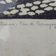 Framed poster by Pasquet rue de Bourgogne in Orleans H 34.5 cm