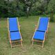 Mid 20th century sun loungers