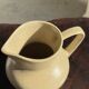 Small beige stoneware jug H14 L15