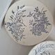 Lot De 9 Assiettes Plates Terre De Fer
