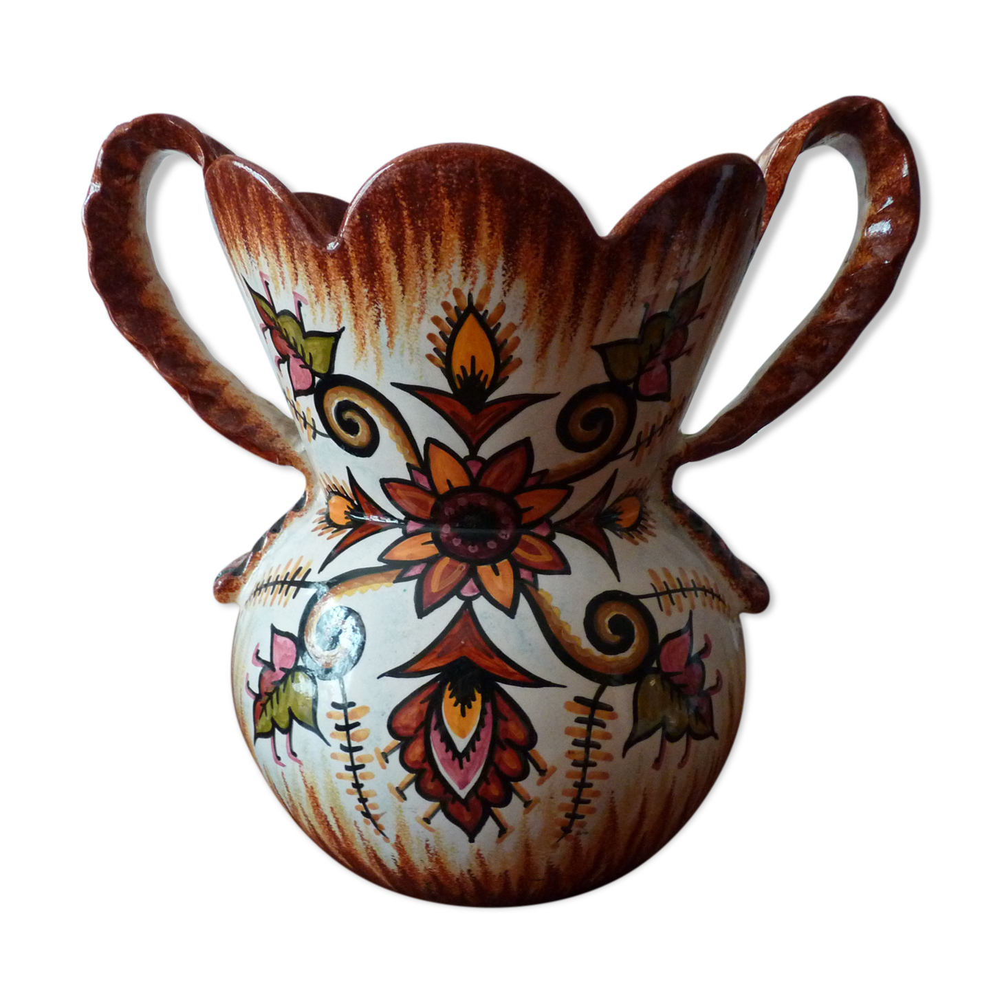 Ceramic vase by Paul Fouillen