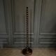 Floor lamp in the style of Charles Dudouyt 20th century turned wood