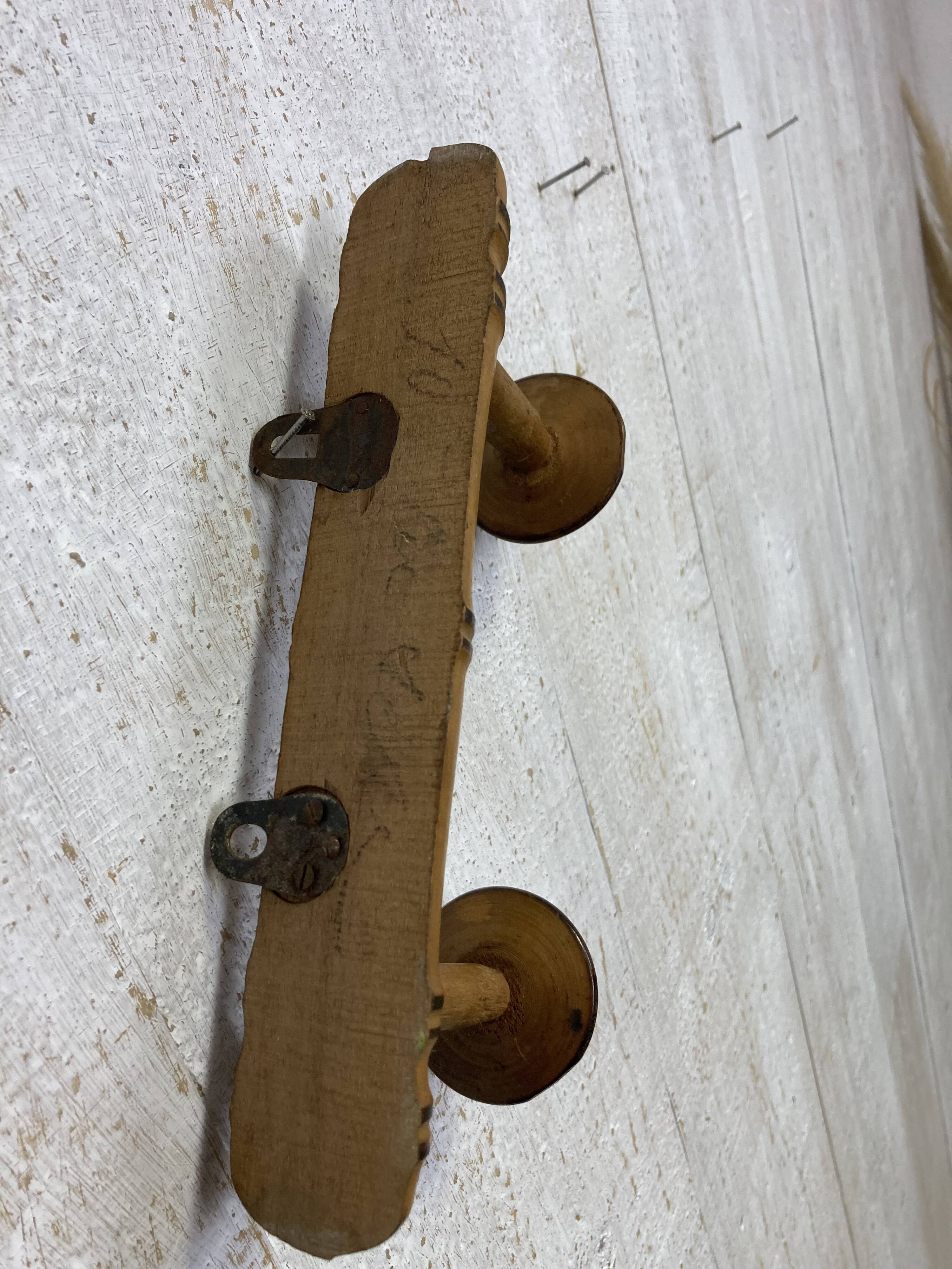 Small vintage coat rack
