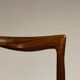 6x Palisander Dining Chairs by Lübke