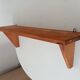 Vintage wooden wall shelf