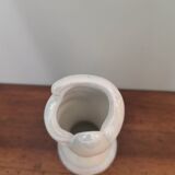 Soliflore céramique vintage forme main irisé