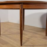 Mid-Century Teak Round Fresco Dining Table from G-Plan, United Knigdom.