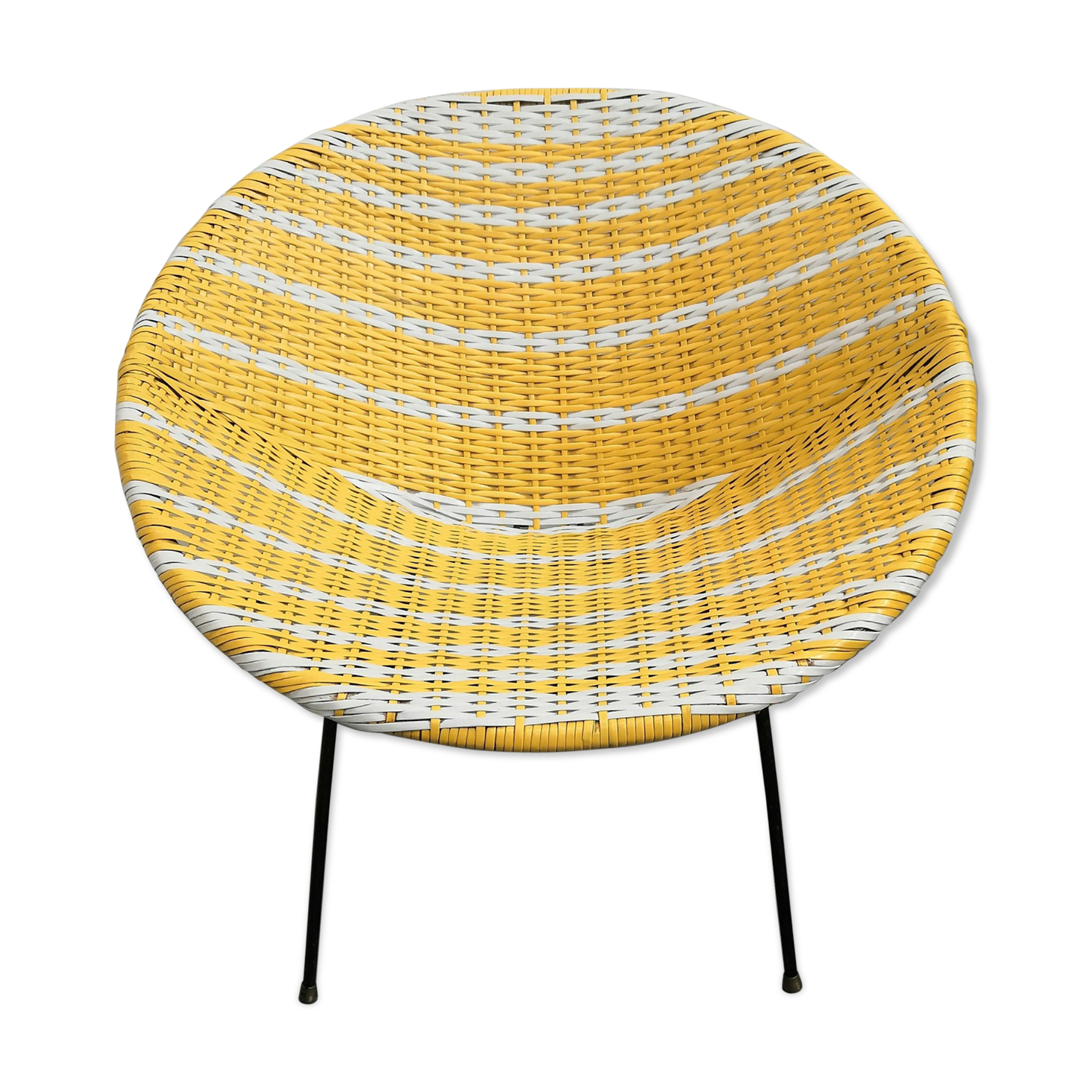 Vintage scoubidou armchair