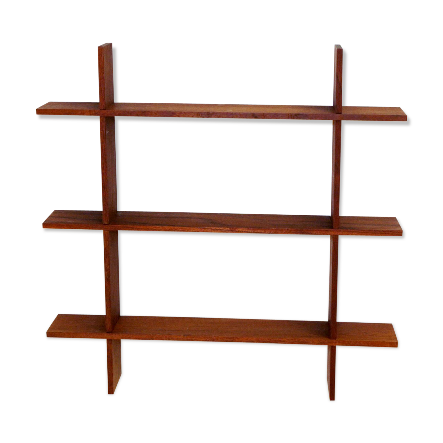 Teak wall shelf, Sweden, 1950