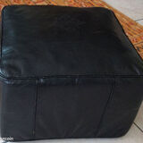 Pouf carre all leather
