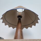Handmade "pencil" lamp made of wood and veneer