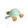 Wooden pull-along toy turtle Longeville