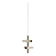 Vintage ‘Lichtstruktur’ Pendant by Trix and Robert Haussmann
