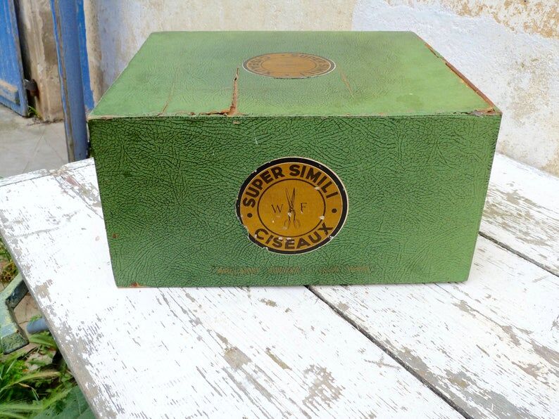 Old haberdashery furniture with drawers