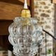 Suspension moderne globe en verre vintage