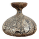 Vintage German brutalist studio mushroom vase by Gerhard Liebenthron, 1970s.