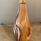 Ceramic bottle imitation wood