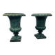 Pair of antique Medici vases in cast iron