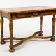Baroque Table in Inlay & Walnut, Czech, 1770s