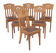 Set of 6 Art Nouveau chairs by Léon Jallot