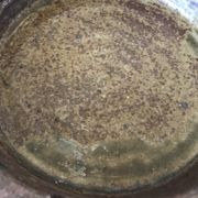 Ashtray in vintage stoneware 60s