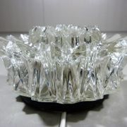 Set of 2 wall lamps by Glashütte Limburg Germany, 1960’s