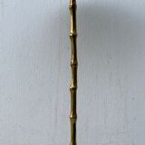 Table d'appoint, bambou en laiton