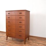 Commode danoise en teck du milieu du siècle, années 1960.