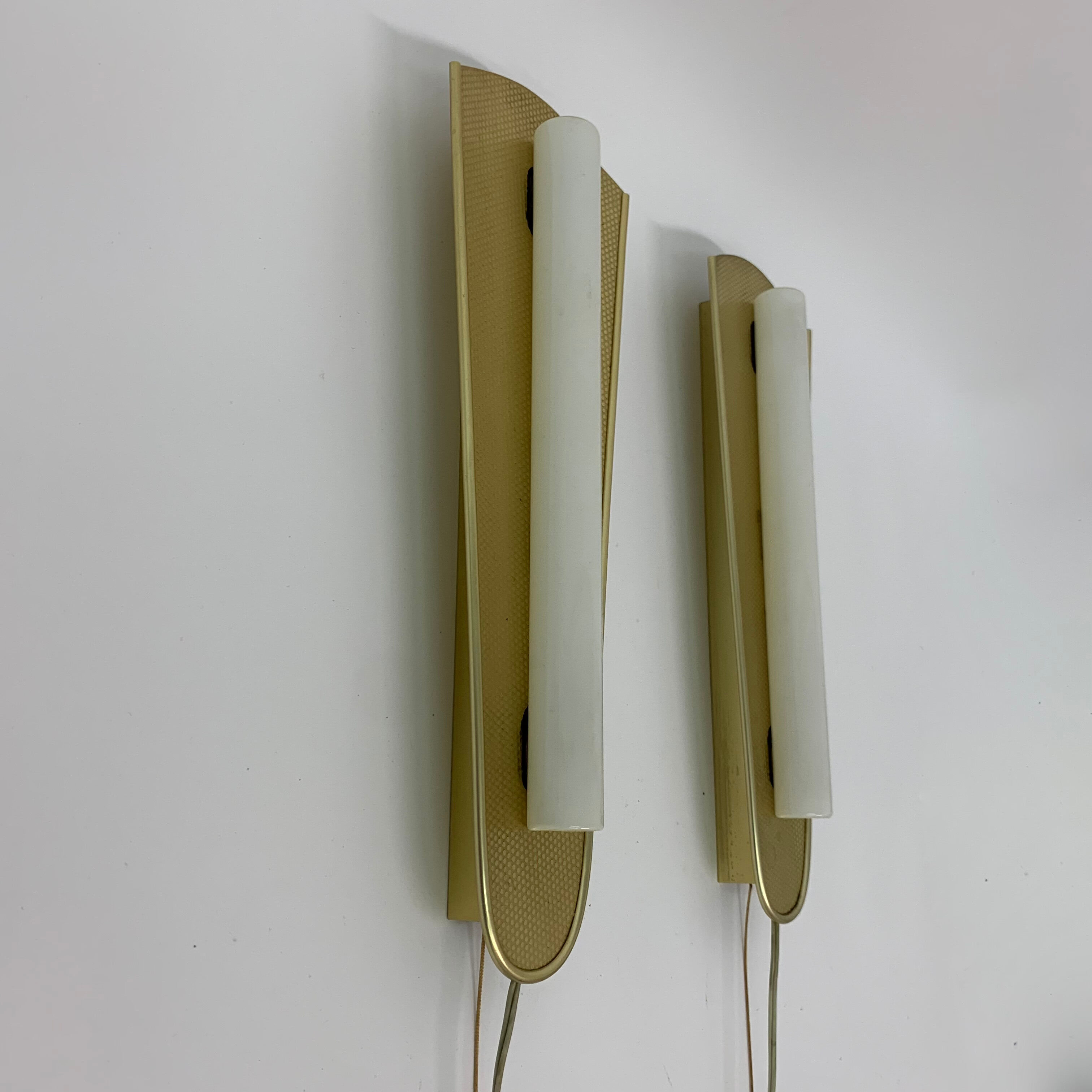 Mid-century set of 2 wall lamps, 1950’s