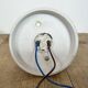 Vintage White Porcelain Ceiling Light, 1970s