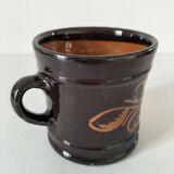 Glazed earth mug
