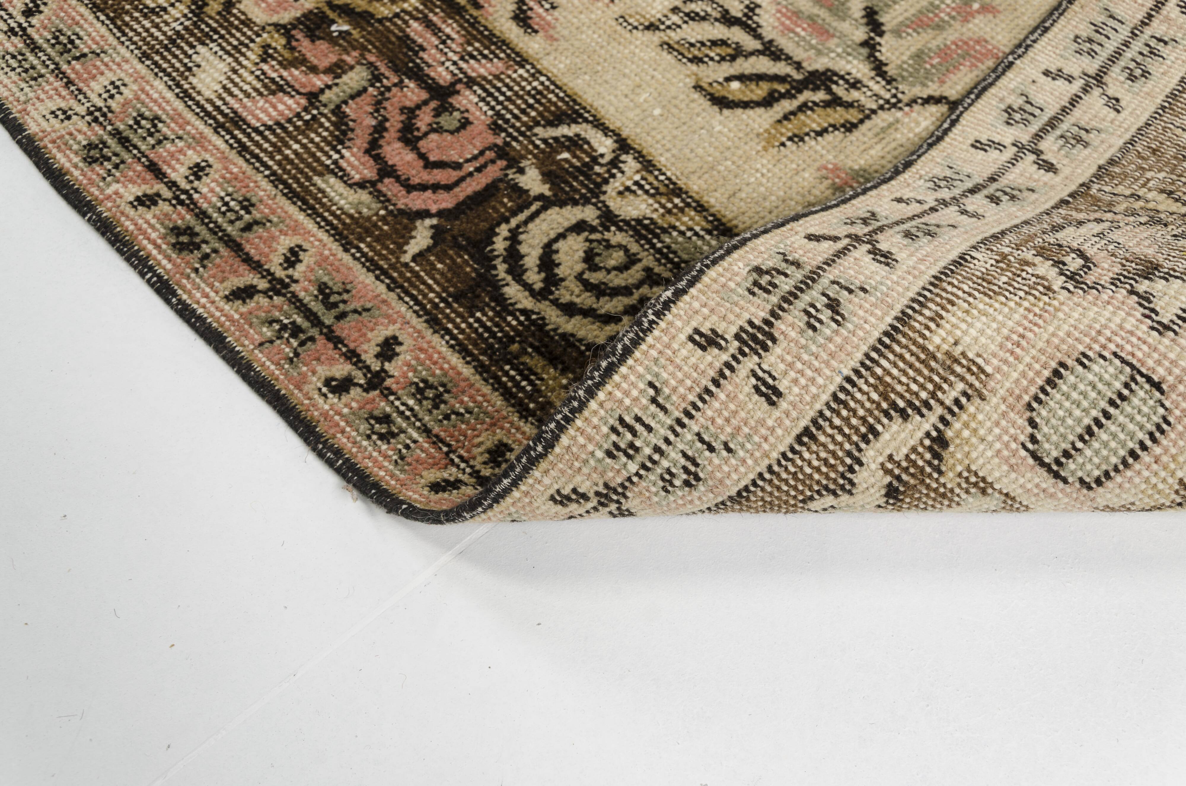 one A kind Of Vintage Turkish Area Rug sku-2020