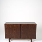 Pair of Scandinavian rosewood sideboard Omann Jun 1960s