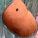 Bouquetière wall vase ceramic cone painted with flowers