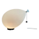 Large white plastic balloon wall light by Yves Christin for BILUMEN, 1970s, Italy.
