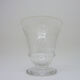 9 old glasses engraved with leaf decoration