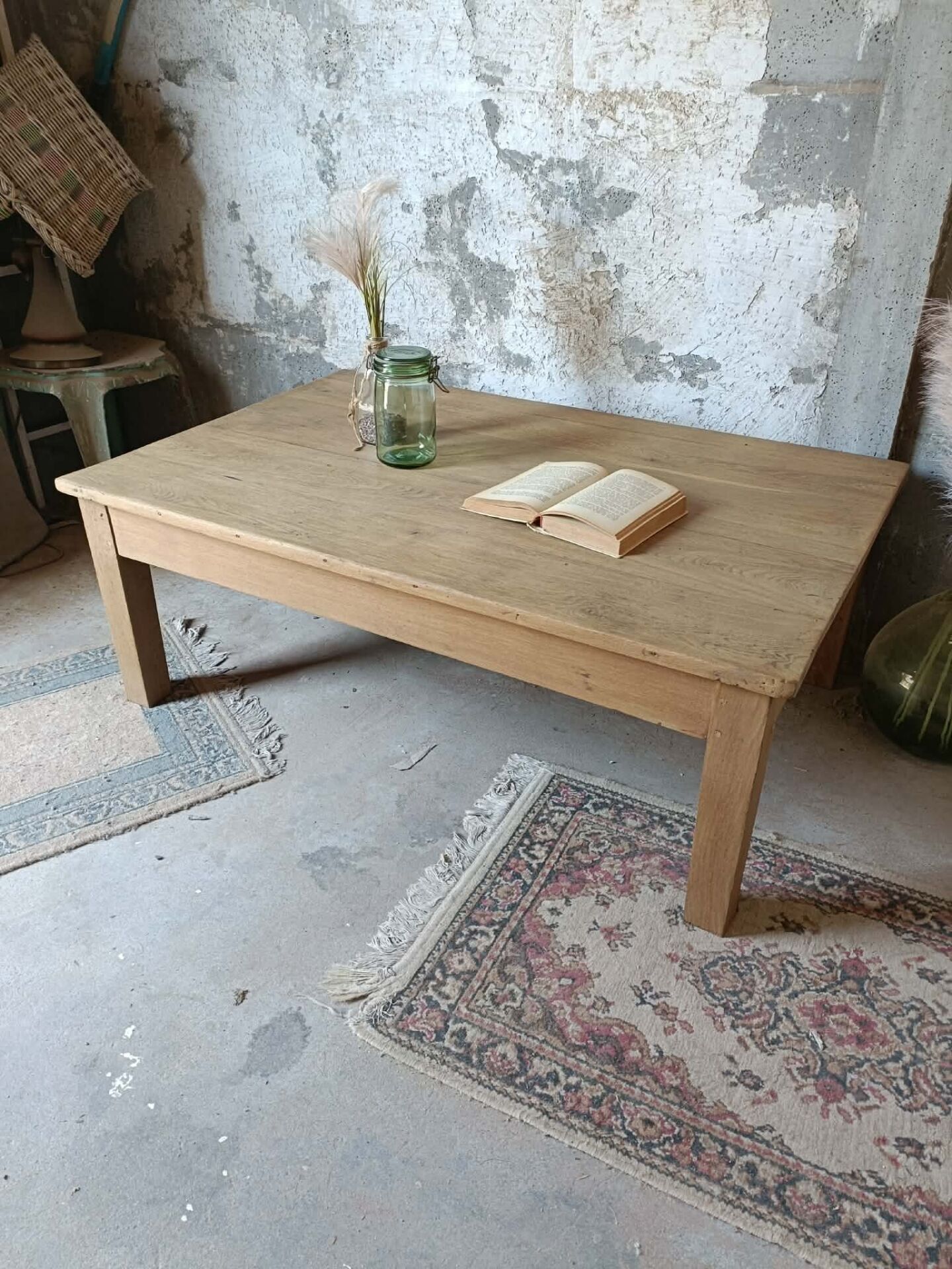Table basse de ferme
