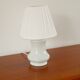 Table lamp in ceramic, white, 1960