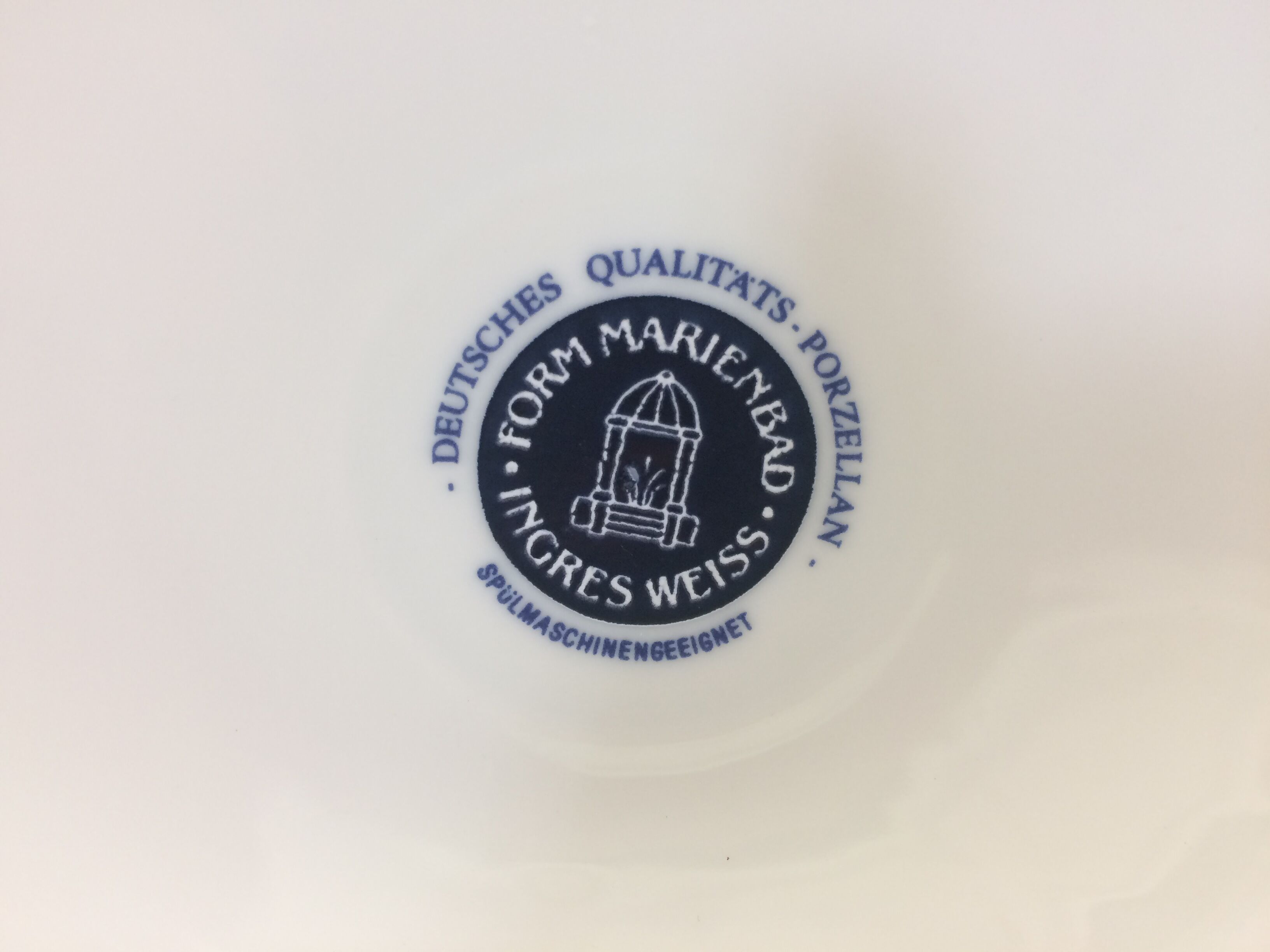 Coffee jug "Form Marienbad - Ingres Weiss"