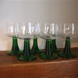 6 Alsace wine glasses